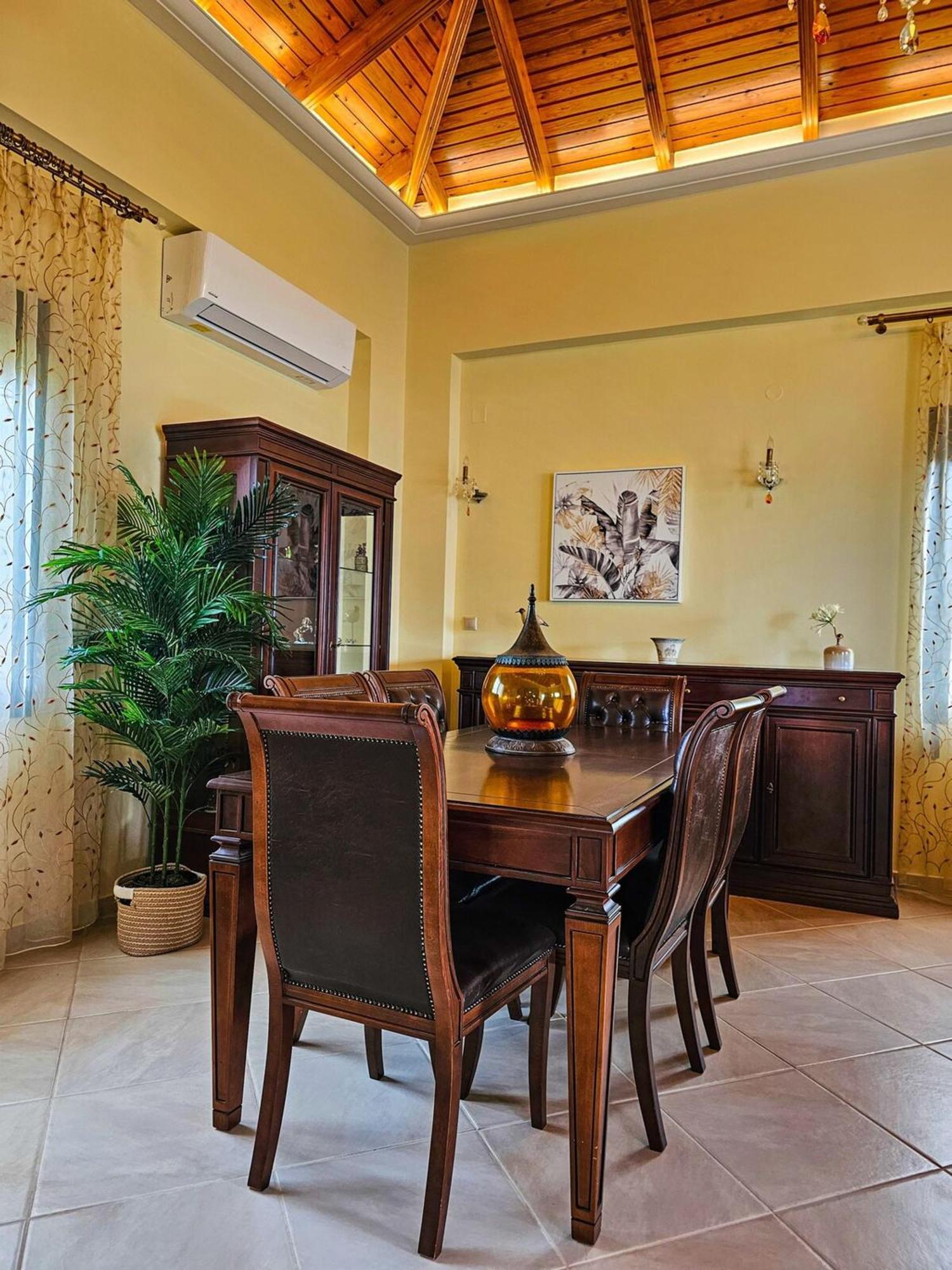 Villa Aitheras With Sea Views And Garden Stérnai エクステリア 写真