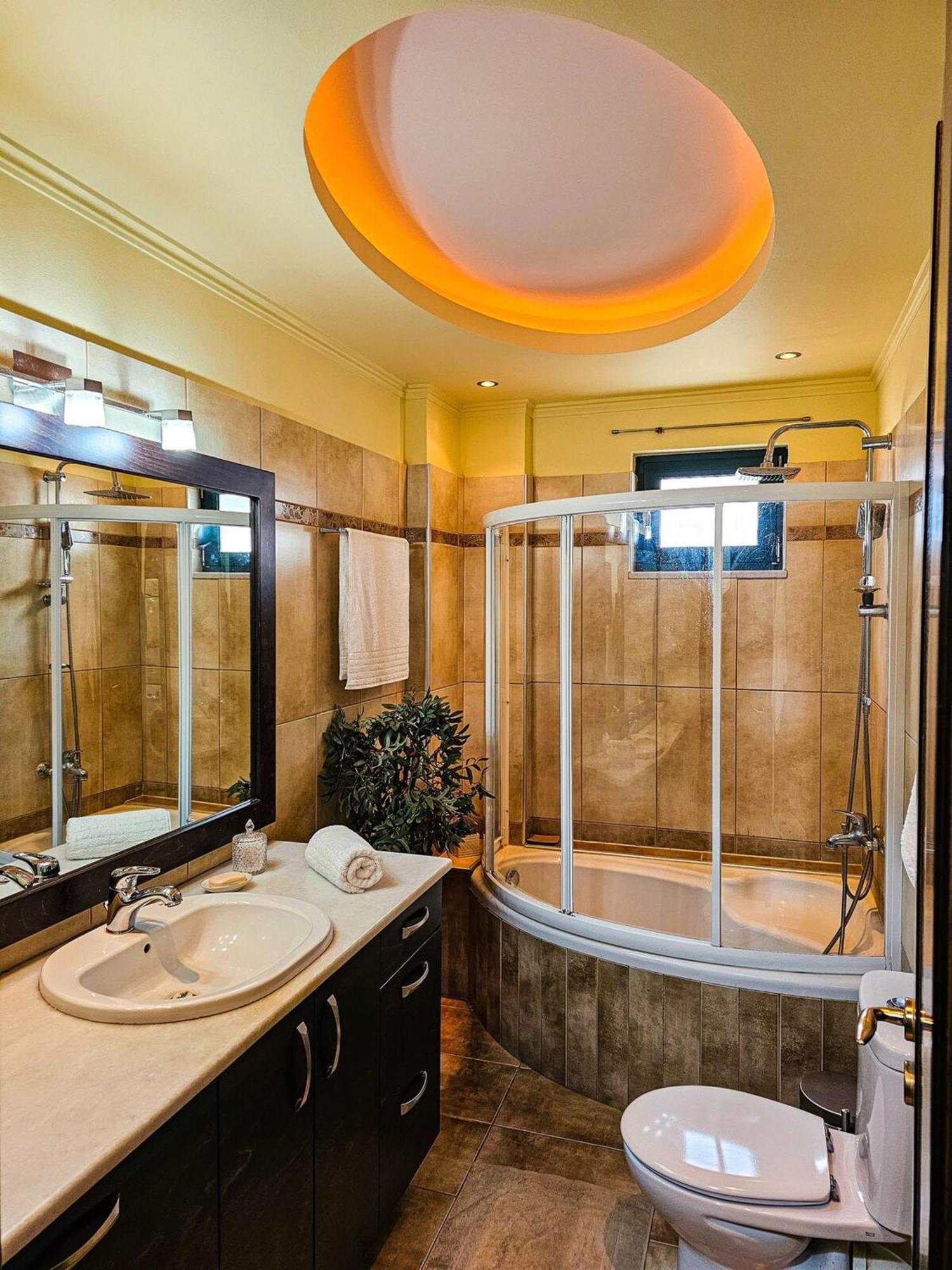 Villa Aitheras With Sea Views And Garden Stérnai エクステリア 写真