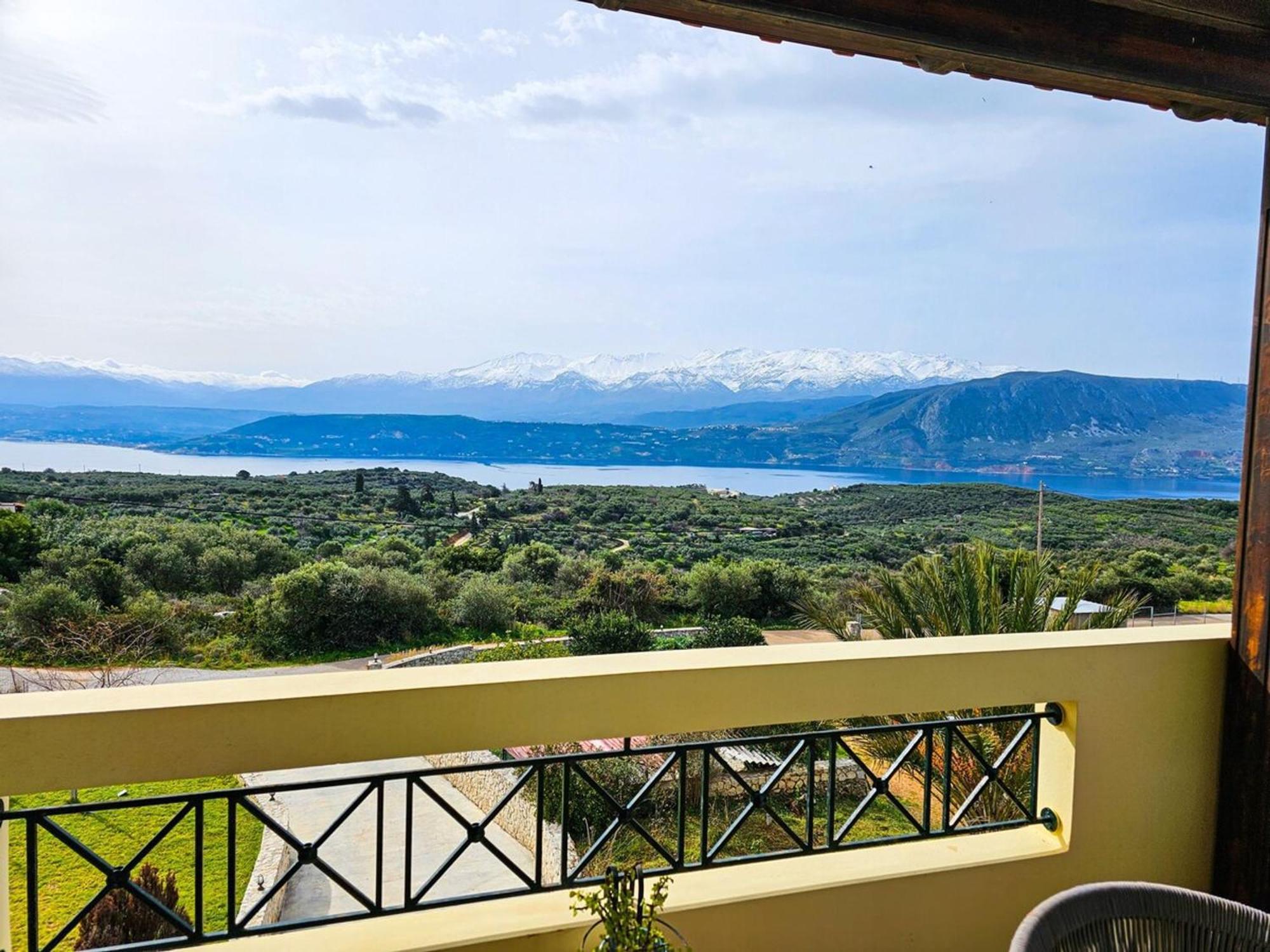 Villa Aitheras With Sea Views And Garden Stérnai エクステリア 写真