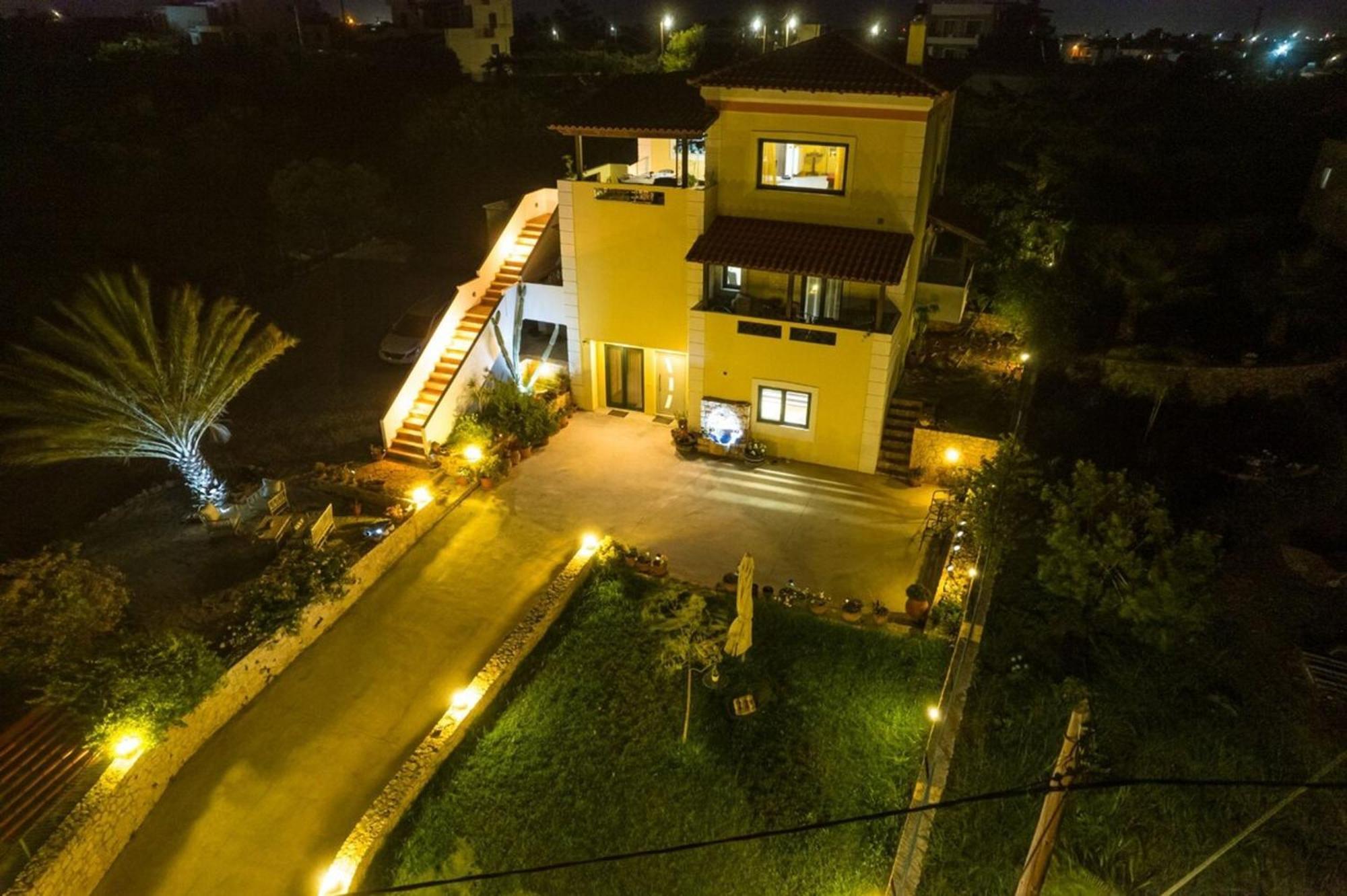 Villa Aitheras With Sea Views And Garden Stérnai エクステリア 写真