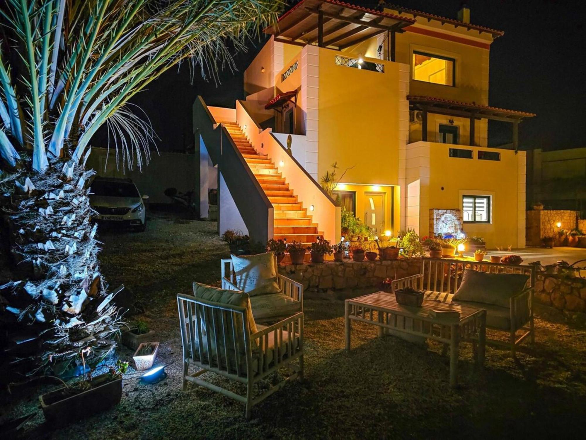 Villa Aitheras With Sea Views And Garden Stérnai エクステリア 写真